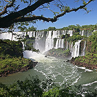 Iguazu Falls / Iguassu Falls / Iguaçu Falls seen from Argentina