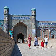 Entrance to the Palace of Khudoyar Khan / Khudayar Khan's Palace, Kokand, Fergana Province, Uzbekistan
